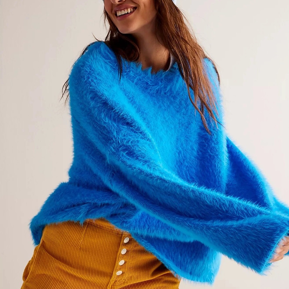 * Brand New * Free People Harrison Bunny Crew